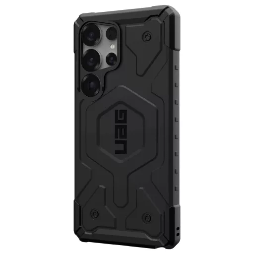 Urban Armor Gear Pathfinder Kültéri tok Samsung Galaxy S25 Ultra Fekete Induktív töltés, Ütésálló 214476114040
