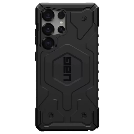 Urban Armor Gear Pathfinder Kültéri tok Samsung Galaxy S25 Ultra Fekete Induktív töltés, Ütésálló 214476114040