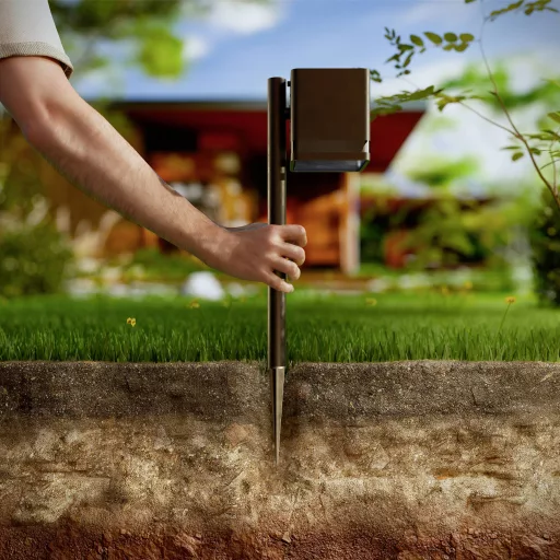 Philips LED 929004658801 Virona Napelemes kültéri állólámpa LED Fixen beépített LED-es 1.8 W Fekete