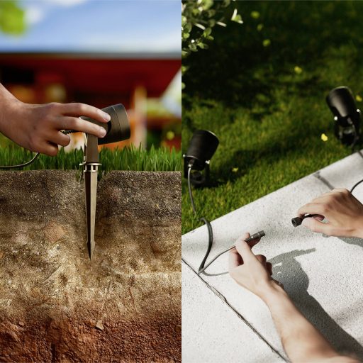 Philips LED 929004659301 Reuel LED-es kültéri lámpatest LED 4.5 W Fekete