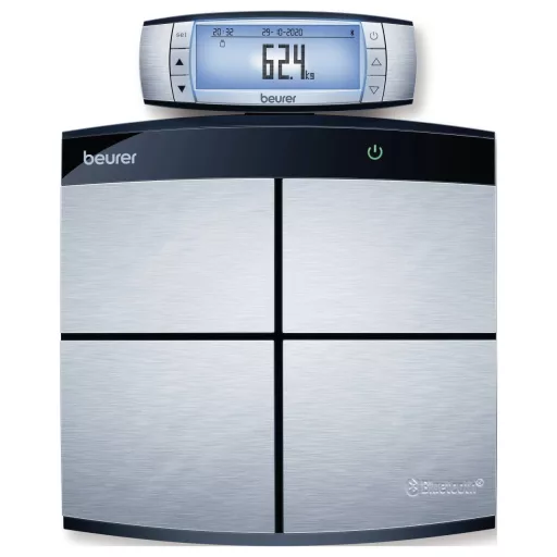 Beurer BF 105 Body Complete Diagnosewaage Testzsíranalizáló mérleg digitális Mérési tartomány (max.)=180 kg Fekete