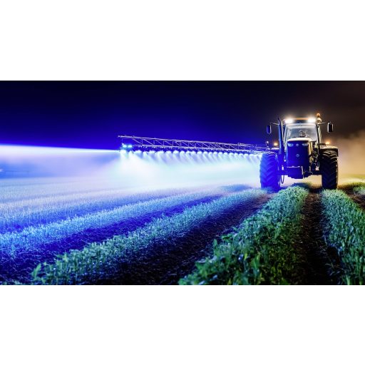 Berger & Schröter Munkafényszóró 10 V KS0027blue flood Széles közeli mező világítás (Sz x Ma) 110 mm x 63 mm 7000 K