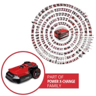   Einhell 3413935 FREELEXO 500 Fűnyíró robot Max. felület 500 m²
