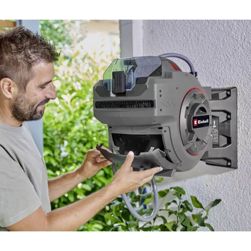 Einhell GE-HR 18/30-1 WH Li-Solo 4173774 555 mm 1 db Ezüst Tömlőtartó dob