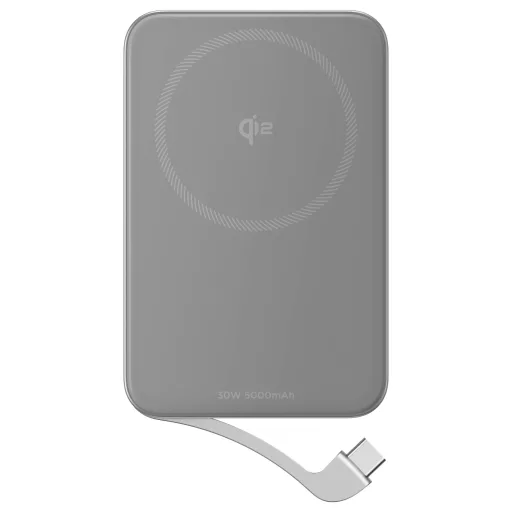 ECOFLOW Rapid 5000 Powerbank 5000 mAh Magsafe, Qi Wireless Charging Lítiumion USB-C®, Vezeték nélküli töltés Ezüst