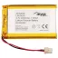 Akyga LP674261 Akkucsomag Elem- és akkuméret: Speciális akku LiPo 3.7 V 2000 mAh