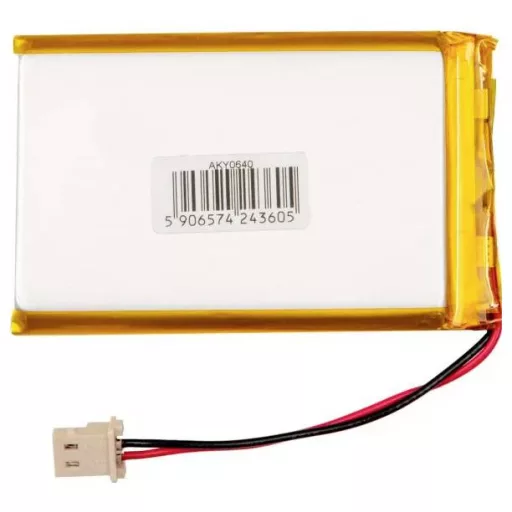 Akyga LP674261 Akkucsomag Elem- és akkuméret: Speciális akku LiPo 3.7 V 2000 mAh