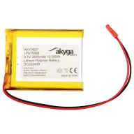   Akyga LP675568 Akkucsomag Elem- és akkuméret: Speciális akku LiPo 3.7 V 3500 mAh