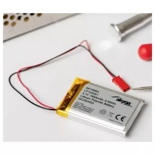 Akyga LP805080 Akkucsomag Elem- és akkuméret: Speciális akku LiPo 3.7 V 4000 mAh