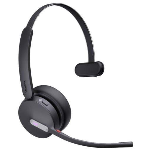 Yealink Yealink WH64 Mono - Headset - On-Ear - DECT / Bluetooth On Ear headset Fekete