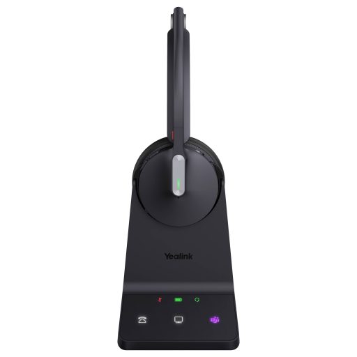 Yealink Yealink WH64 Mono - Headset - On-Ear - DECT / Bluetooth On Ear headset Fekete