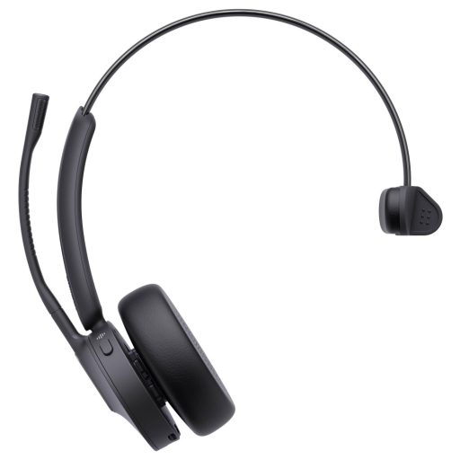 Yealink Yealink WH64 Mono - Headset - On-Ear - DECT / Bluetooth On Ear headset Fekete