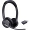 Yealink Yealink Headset WH64 Hybrid Dual Teams On Ear headset Fekete
