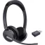 Yealink Yealink Headset WH64 Hybrid Dual Teams On Ear headset DECT Stereo Fekete Headset Számítógép