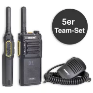   MAAS Elektronik Team-Set PT-375 KEP-360-K 150112 PMR készülék 5 részes készlet
