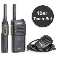   MAAS Elektronik Team-Set PT-375 KEP-360-K 150114 PMR készülék 10 részes készlet