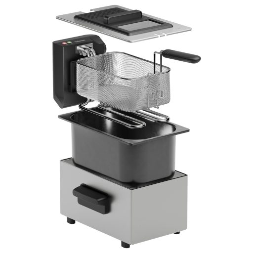 Tristar neu Fritőz 3 l 2000 W Ezüst, Fekete