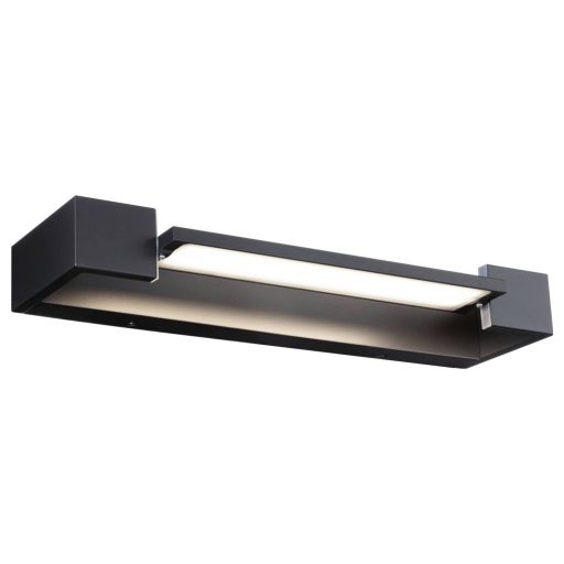 Paulmann Lucille 71204 Fürdőszobai fali lámpa 11 W Melegfehér Fekete