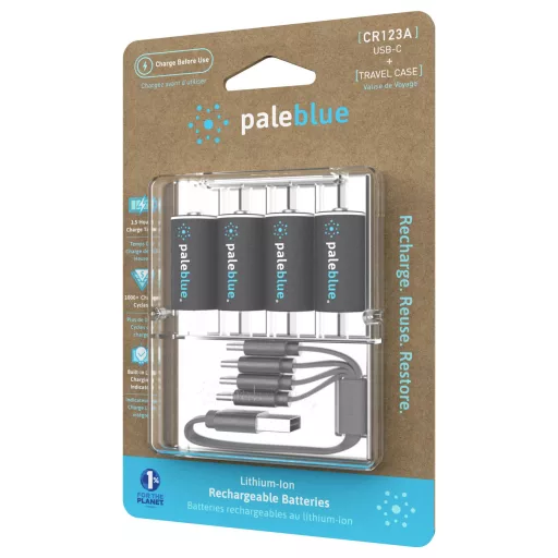 Paleblue Speciális akku CR 123 Lítiumion 3 V 860 mAh 4 db