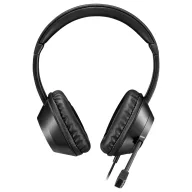   Adesso Xtream P7 AI Copilot Headset On Ear headset Vezetékes Stereo Fekete-melírozott Headset Számítógép