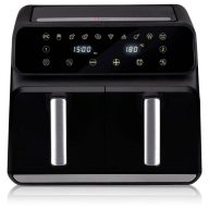   Alpina Switzerland 871125224012 Forrólevegős fritőz 8 l 1700 W Tapadásmentes bevonat, Kijelzővel, Időzítő funkció Fekete