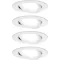 Paulmann 41307 Nova Coin Beépíthető lámpa 4 részes készlet LED LED 24 W Fehér (matt)