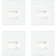   Paulmann 41309 41309 LED-es fali beépíthető lámpa 4 részes készlet LED LED Fehér (matt)