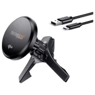   Technaxx indukciós akkutöltő 3 A TX-323 5260 Kimenetek Standard indukciós töltés Fekete