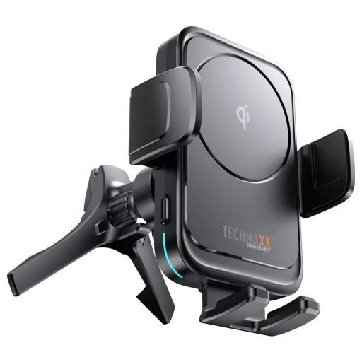 Technaxx indukciós akkutöltő 2 A TX-322 5259 Kimenetek Standard indukciós töltés Fekete