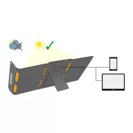   Osram Automotive BATTERYcharge SOLAR 20W INCL. USB Monokristályos napelem modul 20 W 5 V