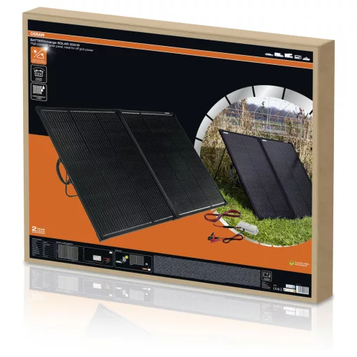 Osram Automotive BATTERYcharge SOLAR 200W Monokristályos napelem modul 200 W 12 V, 5 V