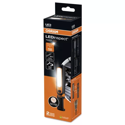 Osram Automotive LEDIL412C LEDInspect TWIST450 LED Munkalámpa Akkuról üzemeltetett 450 lm