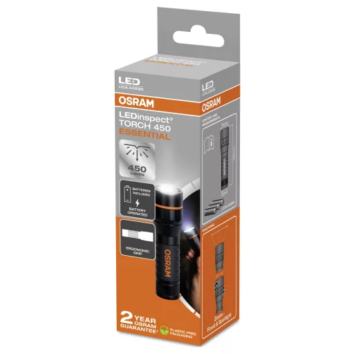 Osram Automotive LEDinspect TORCH 450 ESSENTIAL Munkalámpa