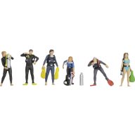 NOCH H0 Búvár Festett, Álló