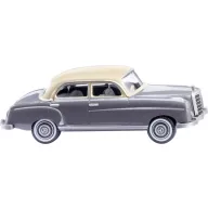   Wiking 014002 H0 Személygépkocsi modell Mercedes Benz 220, bazaltszürke/elefántcsont bézs