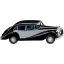 Wiking 083804 H0 Személygépkocsi modell Rolls Royce Ezüst lidérc, fekete