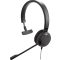 Jabra Evolve 20 Telefon On Ear headset Vezetékes Mono Fekete Noise Cancelling, mikrofon zajelnyomás Headset, Mono