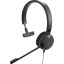 Jabra Evolve 20 Telefon On Ear headset Vezetékes Mono Fekete Noise Cancelling, mikrofon zajelnyomás Headset, Mono