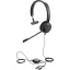 Jabra Evolve 30 II On Ear headset Vezetékes Mono Fekete Noise Cancelling, mikrofon zajelnyomás Headset, Hangerő szabályozás, Mikrofon némítás Telefon