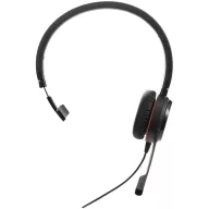   Jabra Evolve 30 II On Ear headset Vezetékes Mono Fekete Noise Cancelling, mikrofon zajelnyomás Headset, Hangerő szabályozás, Mikrofon némítás Telefon