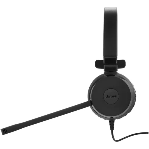 Jabra Evolve 30 II On Ear headset Vezetékes Mono Fekete Noise Cancelling, mikrofon zajelnyomás Headset, Hangerő szabályozás, Mikrofon némítás Telefon