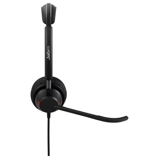 Jabra Engage 50 II On Ear headset Vezetékes Mono Fekete Noise Cancelling, mikrofon zajelnyomás Headset, Hangerő szabályozás, Mikrofon némítás, Mono Telefon