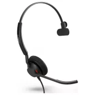   Jabra Engage 50 II On Ear headset Vezetékes Mono Fekete Noise Cancelling, mikrofon zajelnyomás Headset, Hangerő szabályozás, Mikrofon némítás, Mono Telefon
