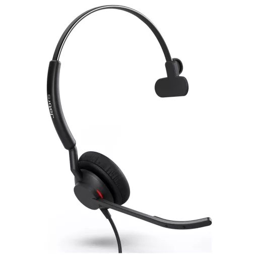 Jabra Engage 50 II On Ear headset Vezetékes Mono Fekete Noise Cancelling, mikrofon zajelnyomás Headset, Hangerő szabályozás, Mikrofon némítás, Mono Telefon