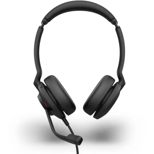 Jabra Evolve2 30 SE Telefon On Ear headset Vezetékes Stereo Fekete mikrofon zajelnyomás, Noise Cancelling Headset