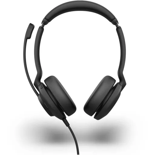 Jabra Evolve2 30 SE Telefon On Ear headset Vezetékes Stereo Fekete mikrofon zajelnyomás, Noise Cancelling Headset