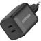 Otterbox Wall USB-s töltőkészülék 65 W 2x USB-C® PPS, Power Delivery 3.0, Power Delivery Fekete GaN, Kábel nélkül, Gyorstöltő