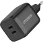 Otterbox Wall USB-s töltőkészülék 65 W 2x USB-C® PPS, Power Delivery 3.0, Power Delivery Fekete GaN, Kábel nélkül, Gyorstöltő