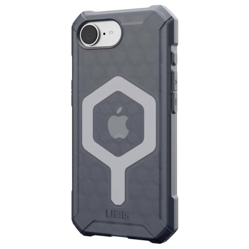 Urban Armor Gear Essential Armor Kültéri tok Apple iPhone 16e Szürke, Átlátszó Induktív töltés, MagSafe kompatibilis, Ütésálló 114496113131