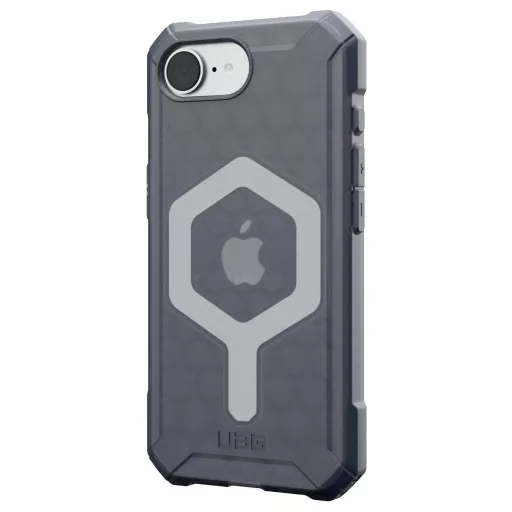 Urban Armor Gear Essential Armor Kültéri tok Apple iPhone 17e, iPhone 16e Szürke, Átlátszó Induktív töltés, MagSafe kompatibilis, Ütésálló 114496113131